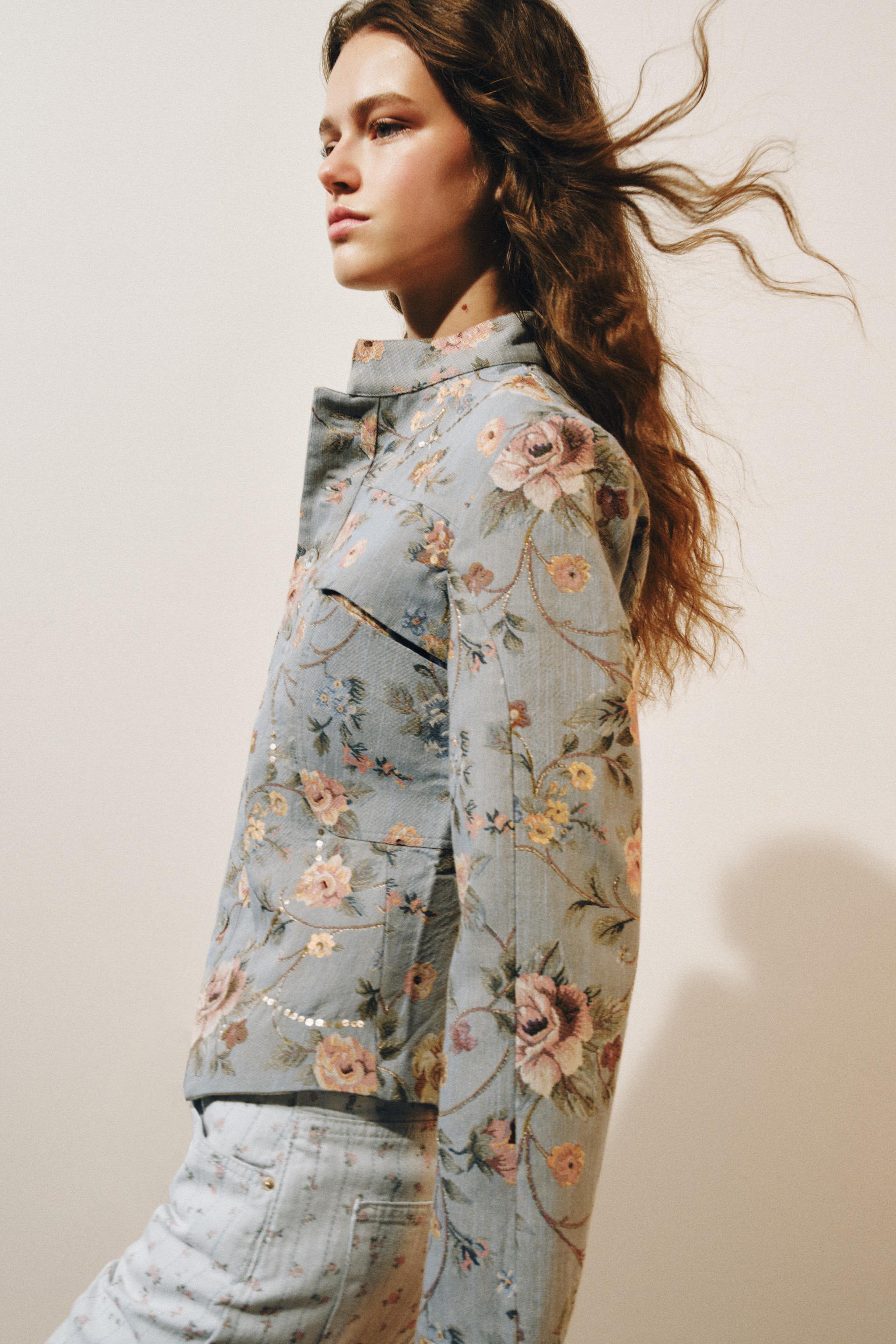ZW COLLECTION JACQUARD BLAZER